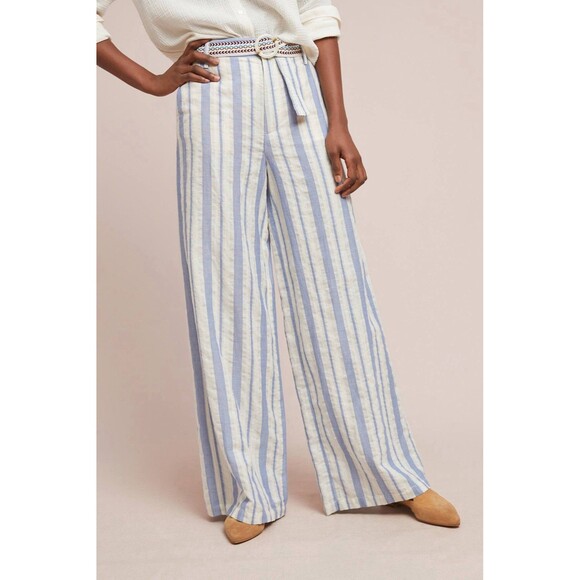 Anthropologie Pants - ett:twa By Anthropology Coastal Striped Pants NWT Size 6